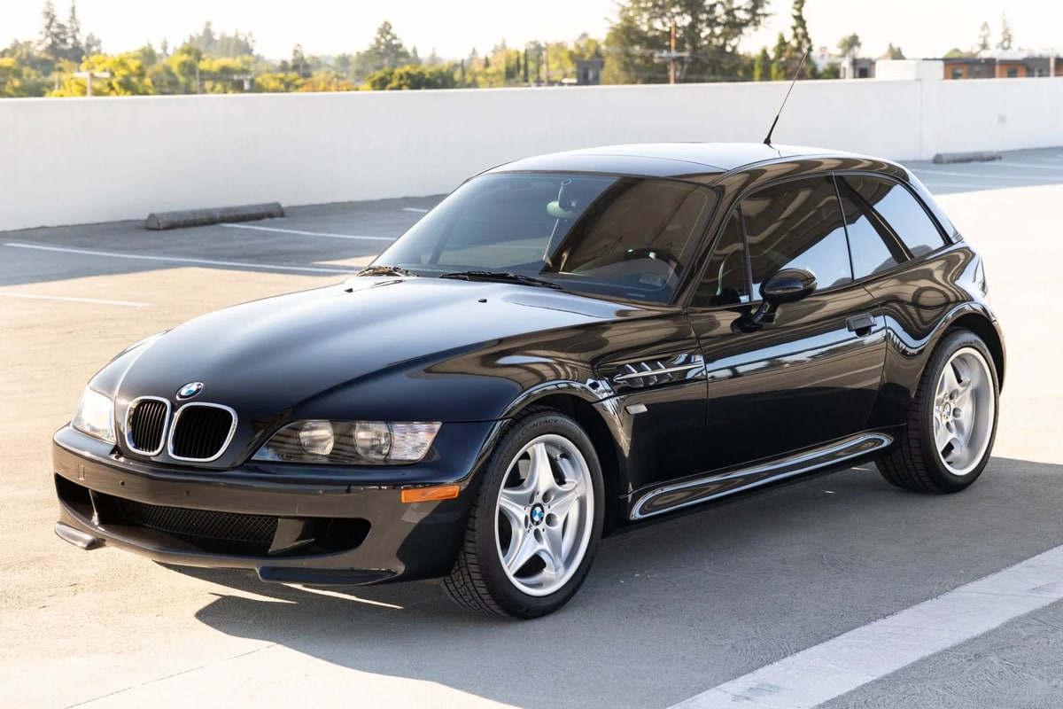 1999 BMW Z3 M Coupe in Dakar Yellow.