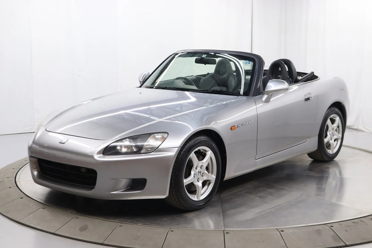 1999 Honda S2000 AP1 with top down.